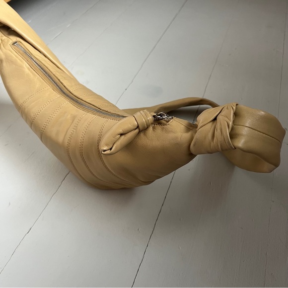 Lemaire croissant tan butter yellow bag - Picture 7 of 8